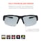 Ergodyne DAGR-AFAS, Safety Glasses, Anti-Scratch & Fog-Off+, Indoor/Outdoor Lens, Matte Black Frame Frame DAGR-AFAS - alternate 4